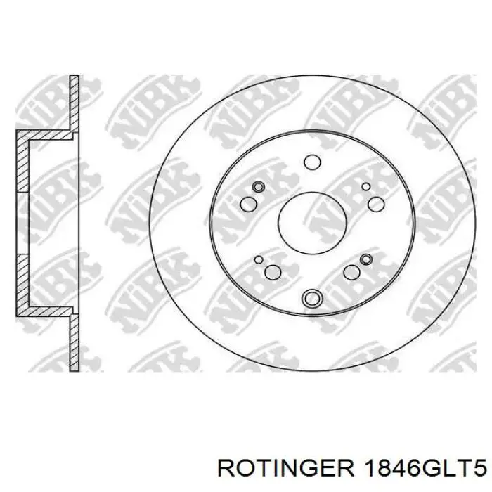 1846GLT5 Rotinger Дискові гальма