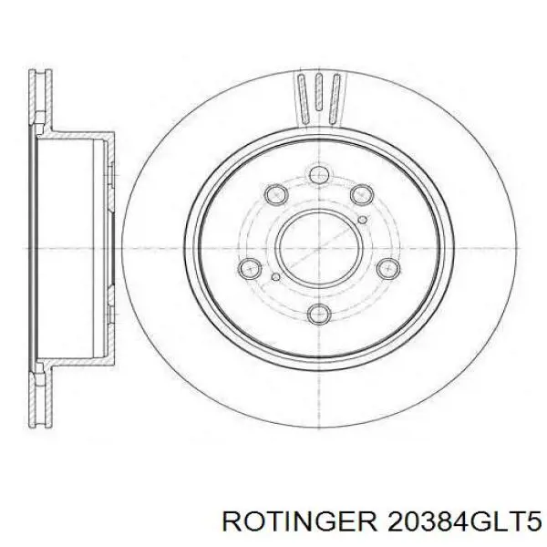 20384GLT5 Rotinger Дискові гальма