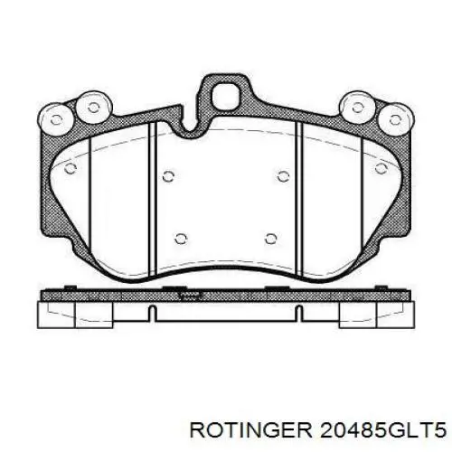 20485GLT5 Rotinger Гальмо дискове переднє