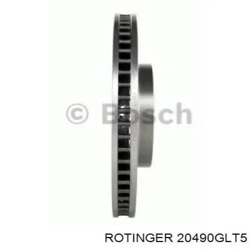 Диск переднього гальма Rotinger 20490GLT5 ціна, від 46.79 USD