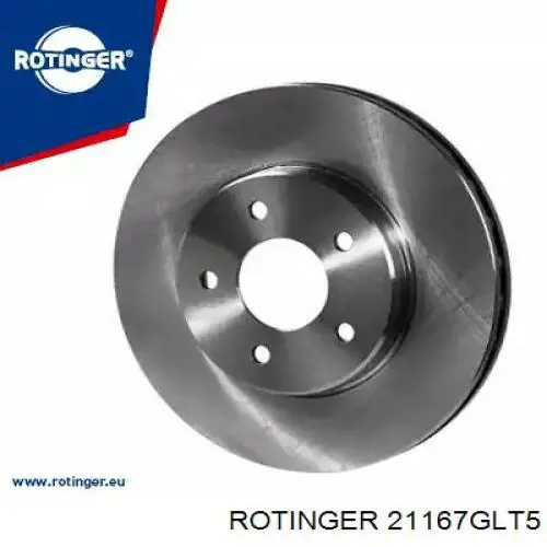 21167GLT5 Rotinger Гальмо дискове переднє