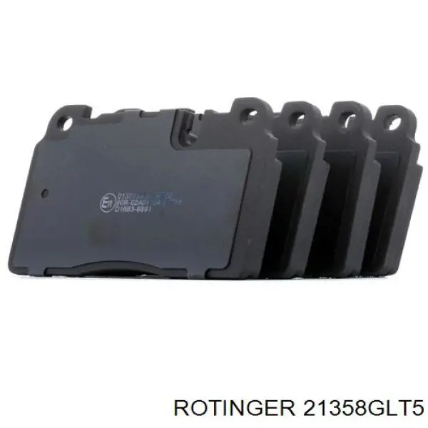 Диск переднього гальма Rotinger 21358GLT5 ціна, від 103.46 USD
