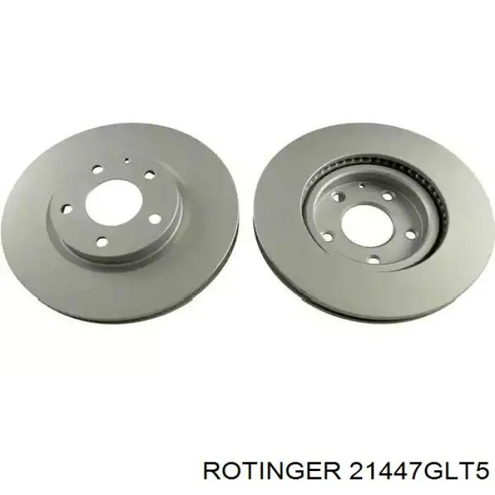 Диск переднього гальма Rotinger 21447GLT5 ціна, від 58.99 USD