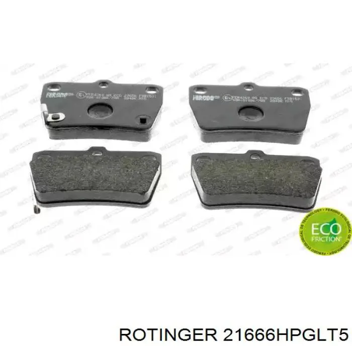 Купити 21666HPGLT5 Rotinger Ротор гальмівний