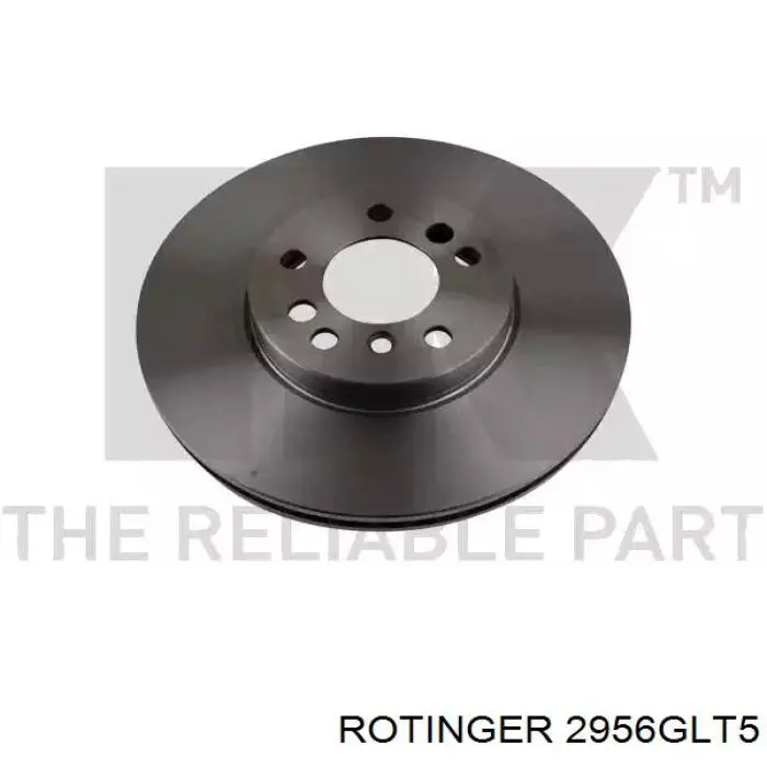 Диск гальмівний передній 2956GLT5 Rotinger