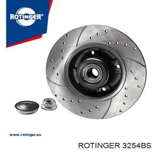 Купити 3254BS Rotinger Диск заднього гальма