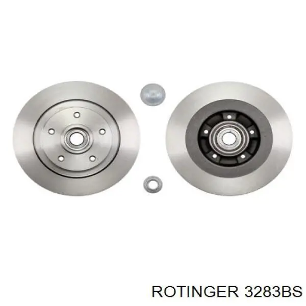 Гальмівні диски 3283BS Rotinger