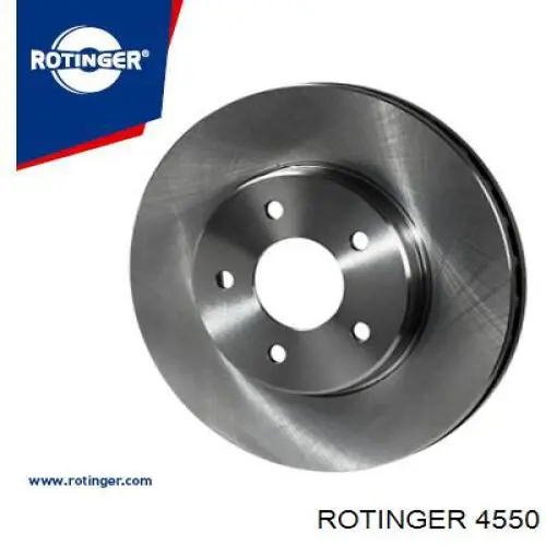 4550 Rotinger диск гальмівний передній