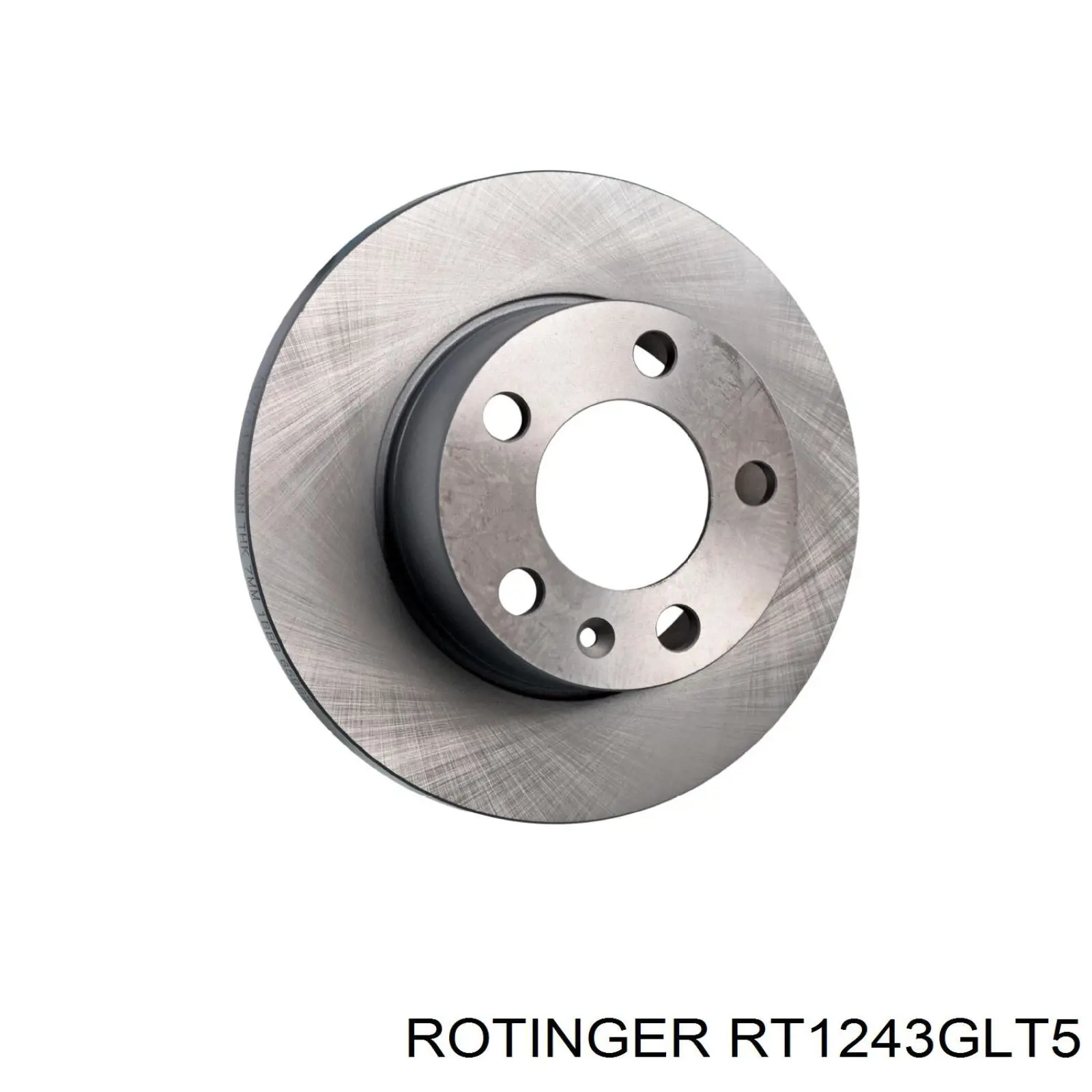 Купити RT1243GLT5 Rotinger Диск заднього гальма