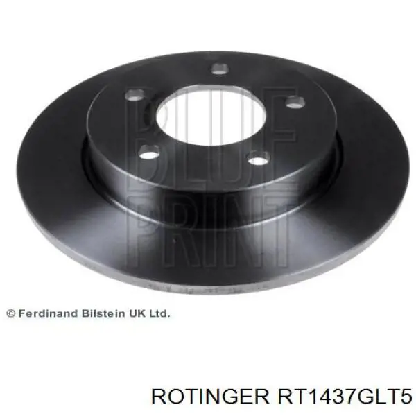 Купити RT1437GLT5 Rotinger Диск заднього гальма