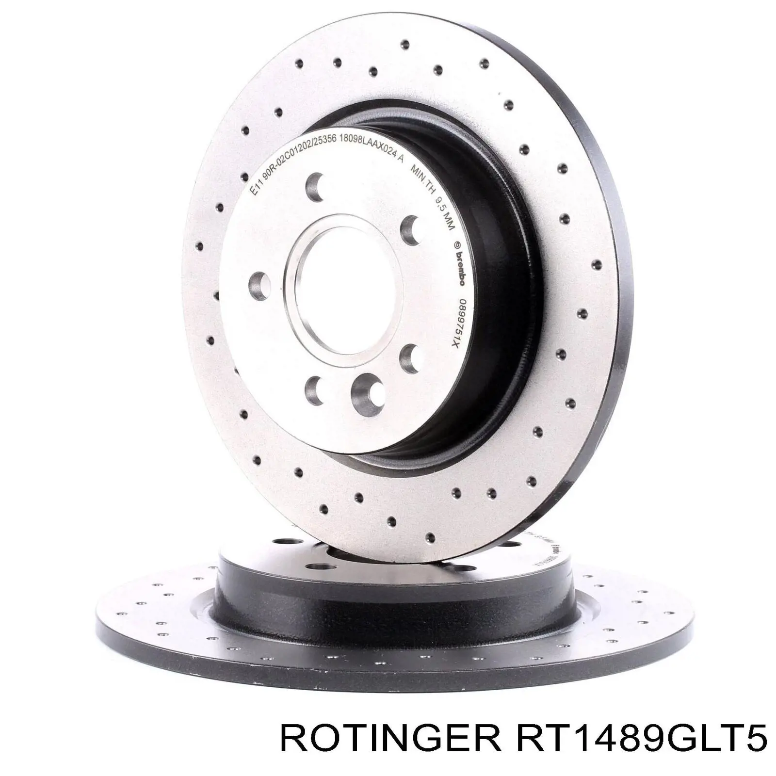 Купити RT1489GLT5 Rotinger Диск заднього гальма
