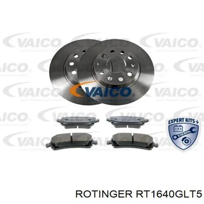 Купити RT1640GLT5 Rotinger Диск заднього гальма