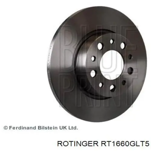 Купити RT1660GLT5 Rotinger Диск заднього гальма