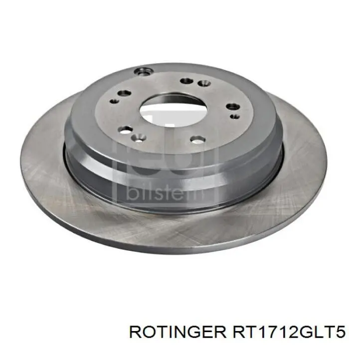 Купити RT1712GLT5 Rotinger Диск заднього гальма