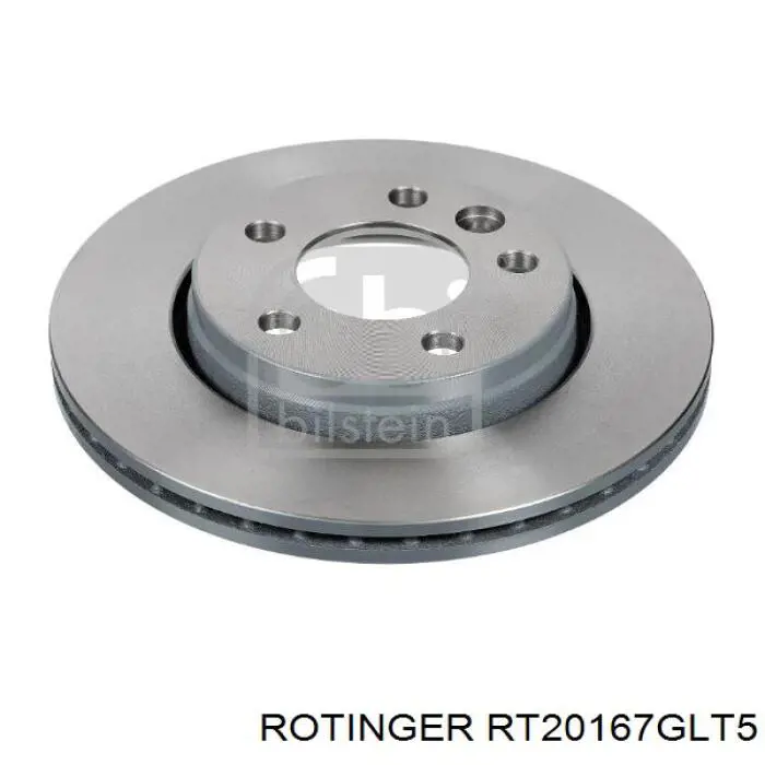 Задні дискові гальма Rotinger RT20167GLT5 ціна, від 44.05 USD
