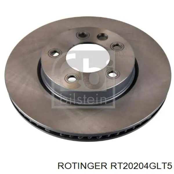 Диск переднього гальма Rotinger RT20204GLT5 ціна, від 95.12 USD