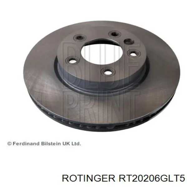 Диск переднього гальма Rotinger RT20206GLT5 ціна, від 97.81 USD