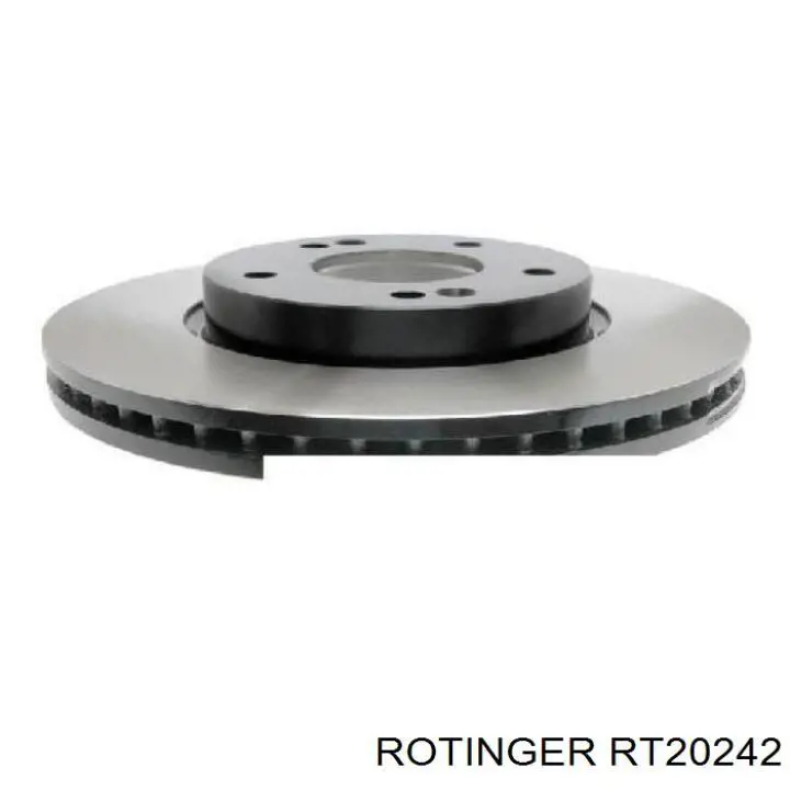 Диск гальмівний передній Rotinger RT20242