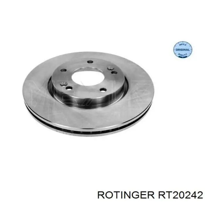Диск переднього гальма Rotinger RT20242 ціна, від 35.81 USD