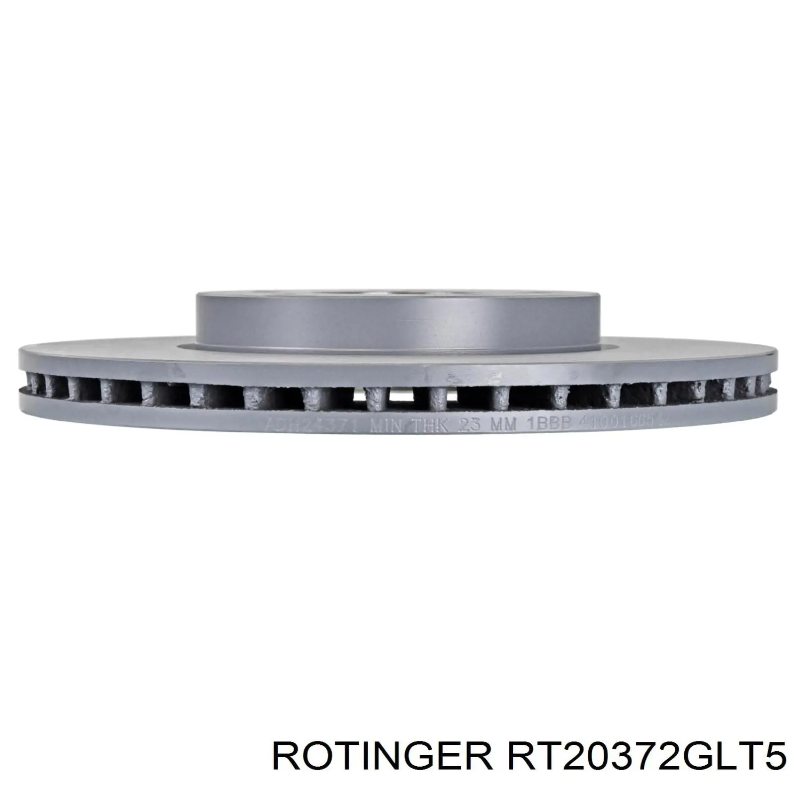 Диск переднього гальма Rotinger RT20372GLT5 ціна, від 49.02 USD