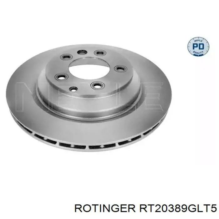 Задні дискові гальма Rotinger RT20389GLT5 ціна, від 108.03 USD