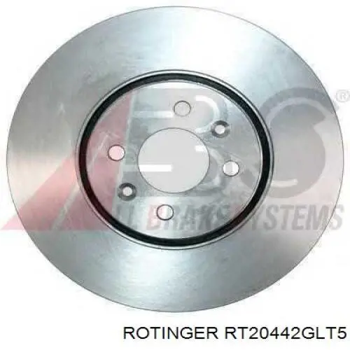 Диск переднього гальма Rotinger RT20442GLT5 ціна, від 51.92 USD