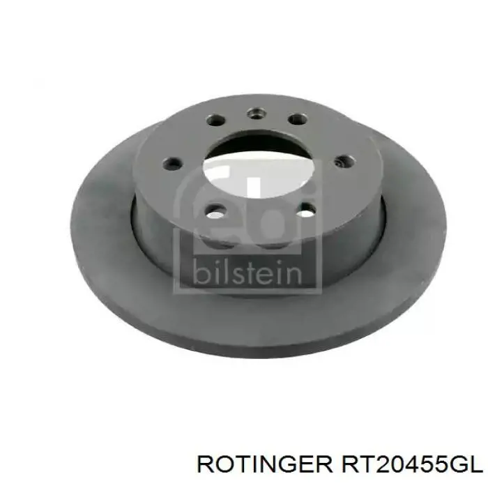 Диск гальмівний передній Rotinger RT20455GL