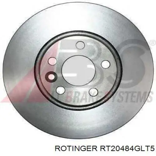 Диск переднього гальма Rotinger RT20484GLT5 ціна, від 52.63 USD
