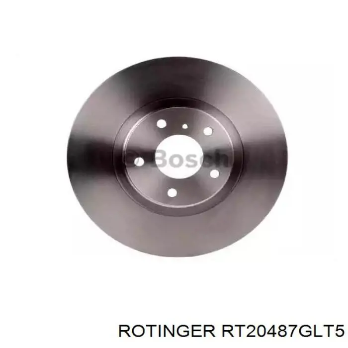 Диск гальмівний передній RT20487GLT5 Rotinger