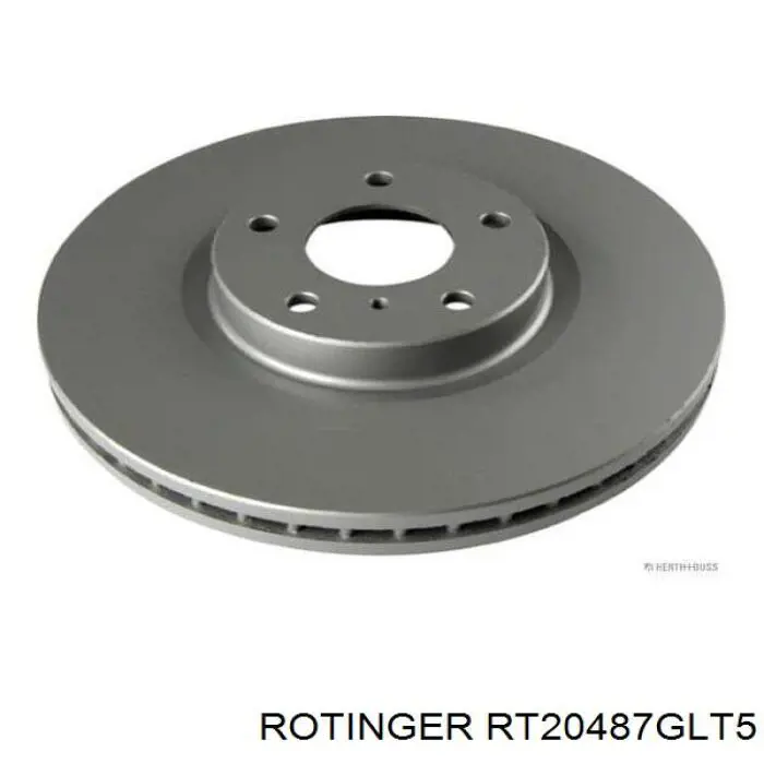Диск переднього гальма Rotinger RT20487GLT5 ціна, від 80.61 USD