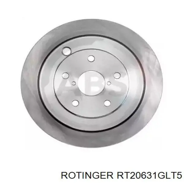 Диск гальмівний передній RT20631GLT5 Rotinger