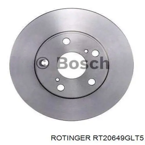 Гальмівні диски передні RT20649GLT5 Rotinger