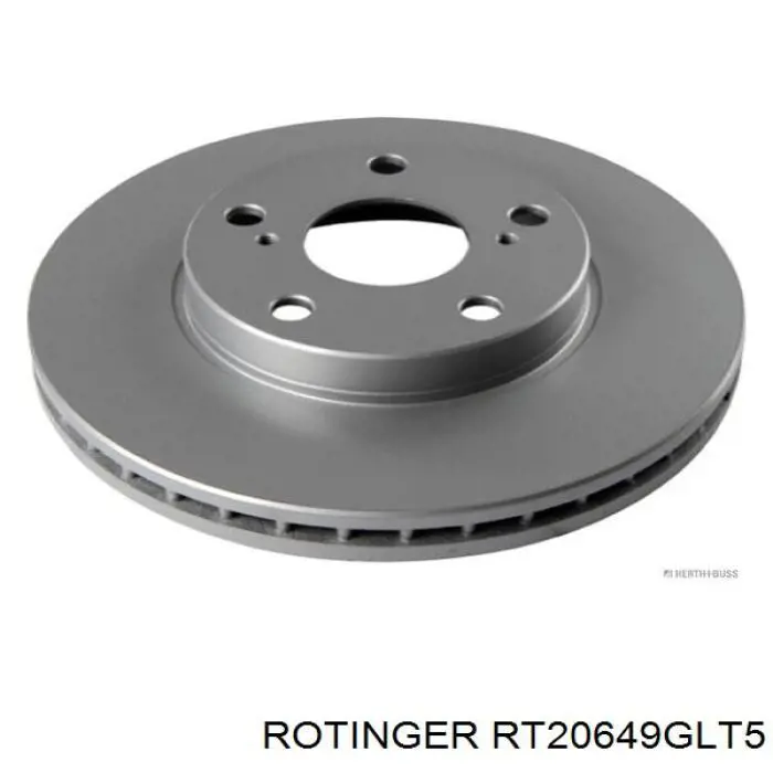 Диск переднього гальма Rotinger RT20649GLT5 ціна, від 44.34 USD
