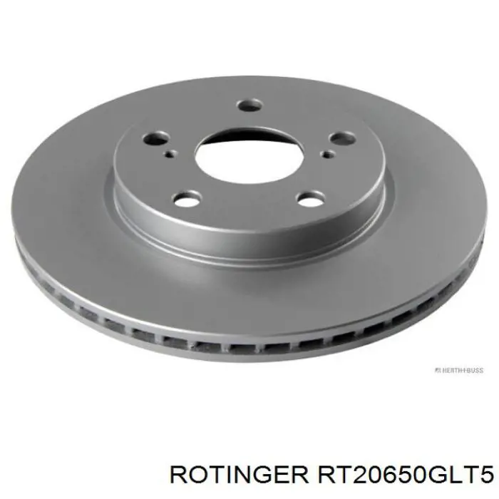 Диск гальмівний передній RT20650GLT5 Rotinger