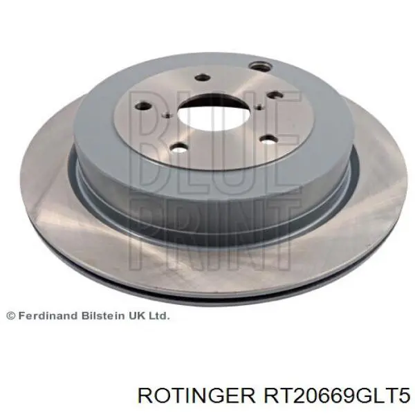 Задні дискові гальма Rotinger RT20669GLT5 ціна, від 57.74 USD