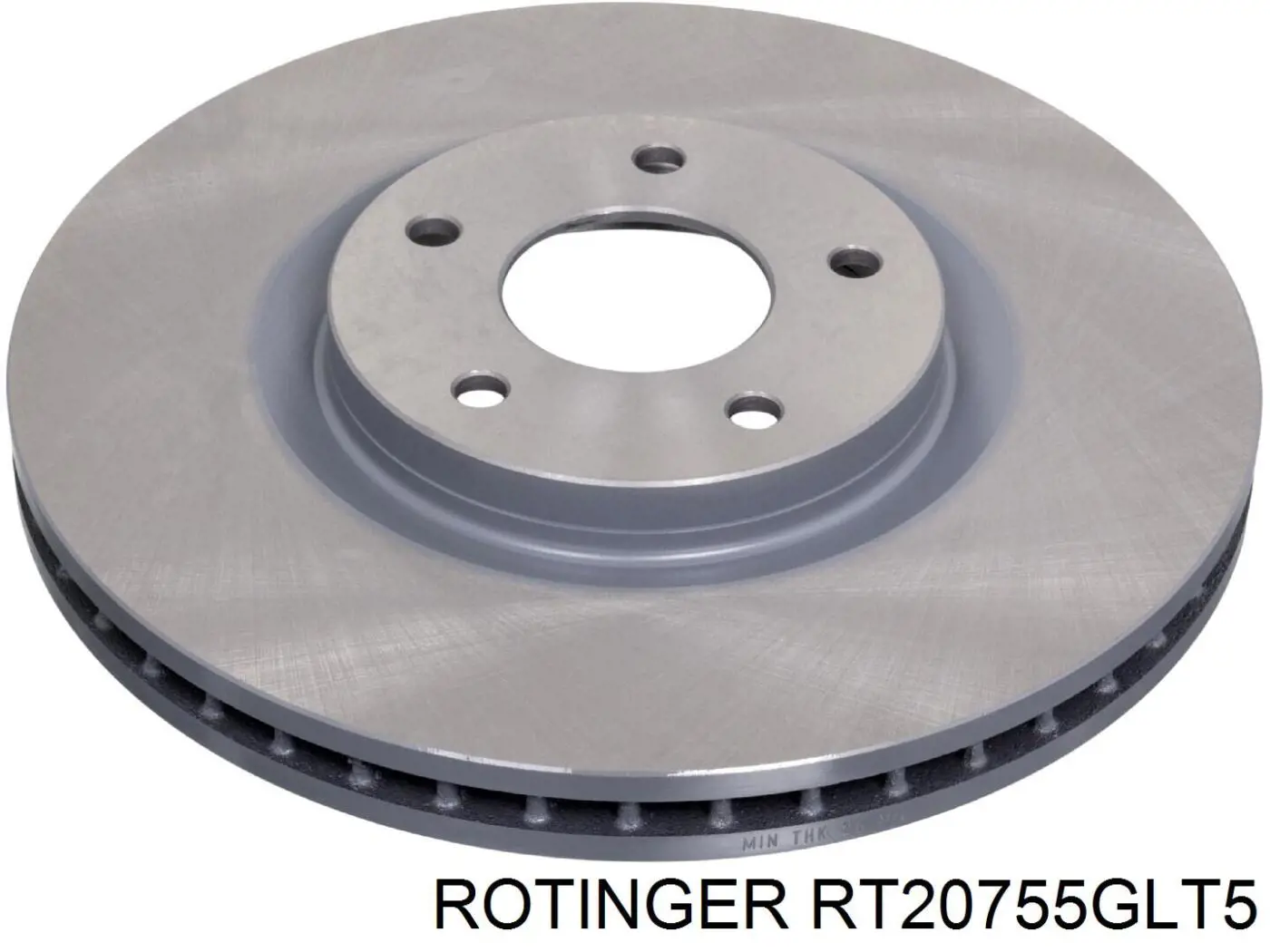 Диск переднього гальма Rotinger RT20755GLT5 ціна, від 59.46 USD