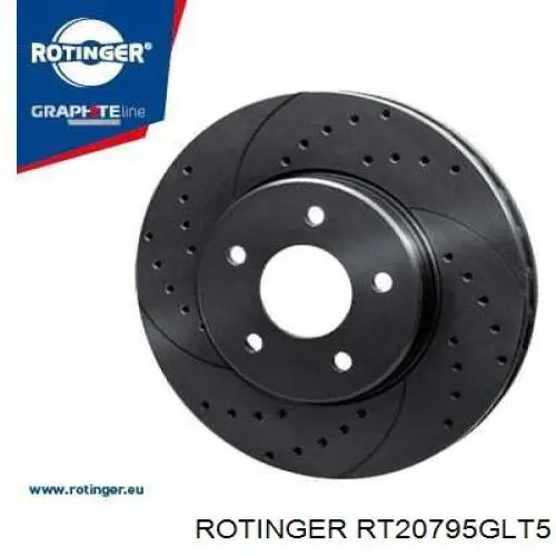 Купити RT20795GLT5 Rotinger Ротор гальмівний