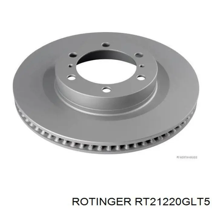 Диск гальмівний передній RT21220GLT5 Rotinger