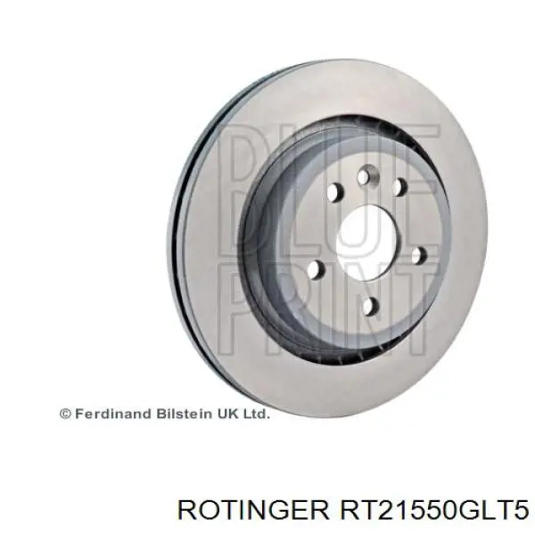 RT21550GLT5 Rotinger диск гальмівний задній