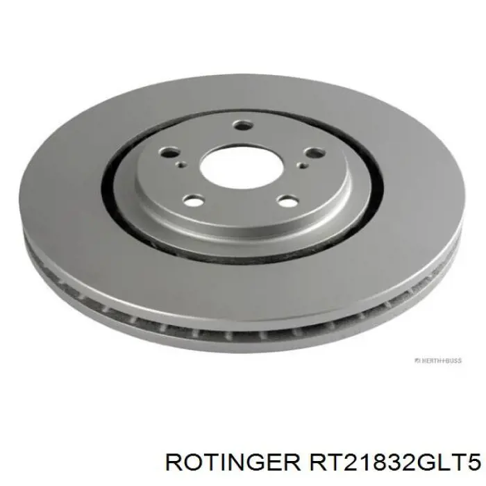 Диск гальмівний передній RT21832GLT5 Rotinger