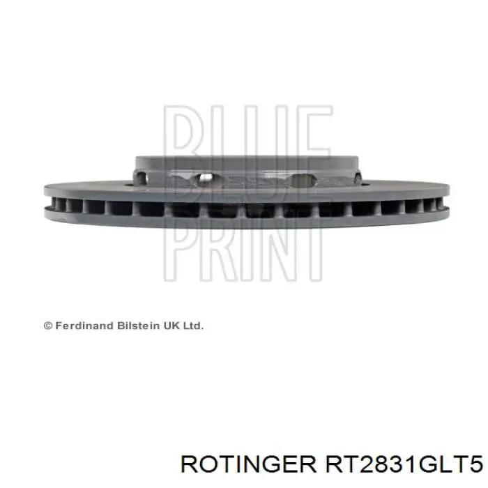Диск переднього гальма Rotinger RT2831GLT5 ціна, від 38.15 USD
