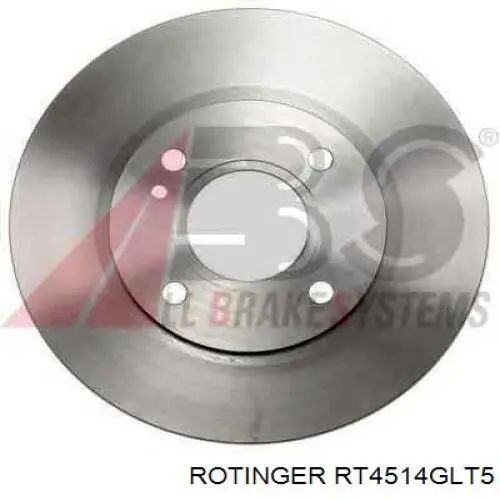 Диск переднього гальма Rotinger RT4514GLT5 ціна, від 42.05 USD