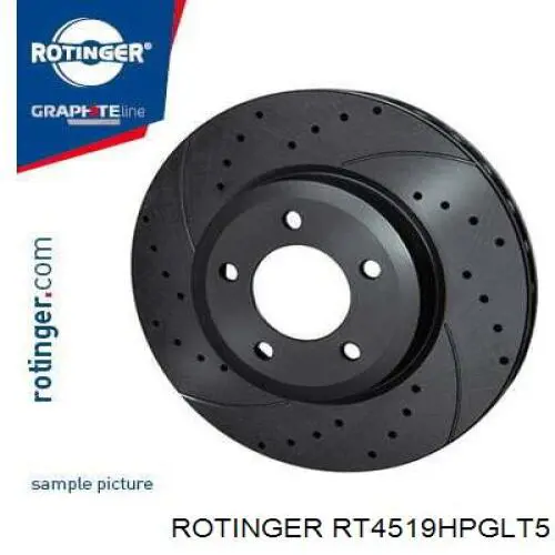 RT4519HPGLT5 Rotinger Гальмо дискове переднє