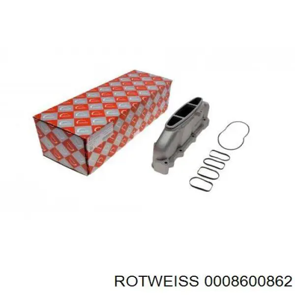 Трійник системи склоомивача Rotweiss 0008600862 ціна, від 3.44 USD