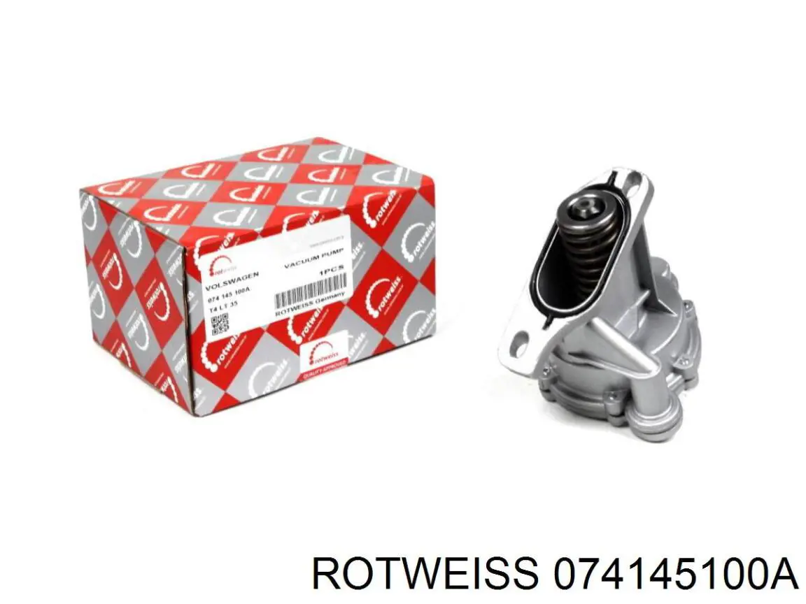 Насос вакуумний Rotweiss 074145100A ціна, від 79.51 USD