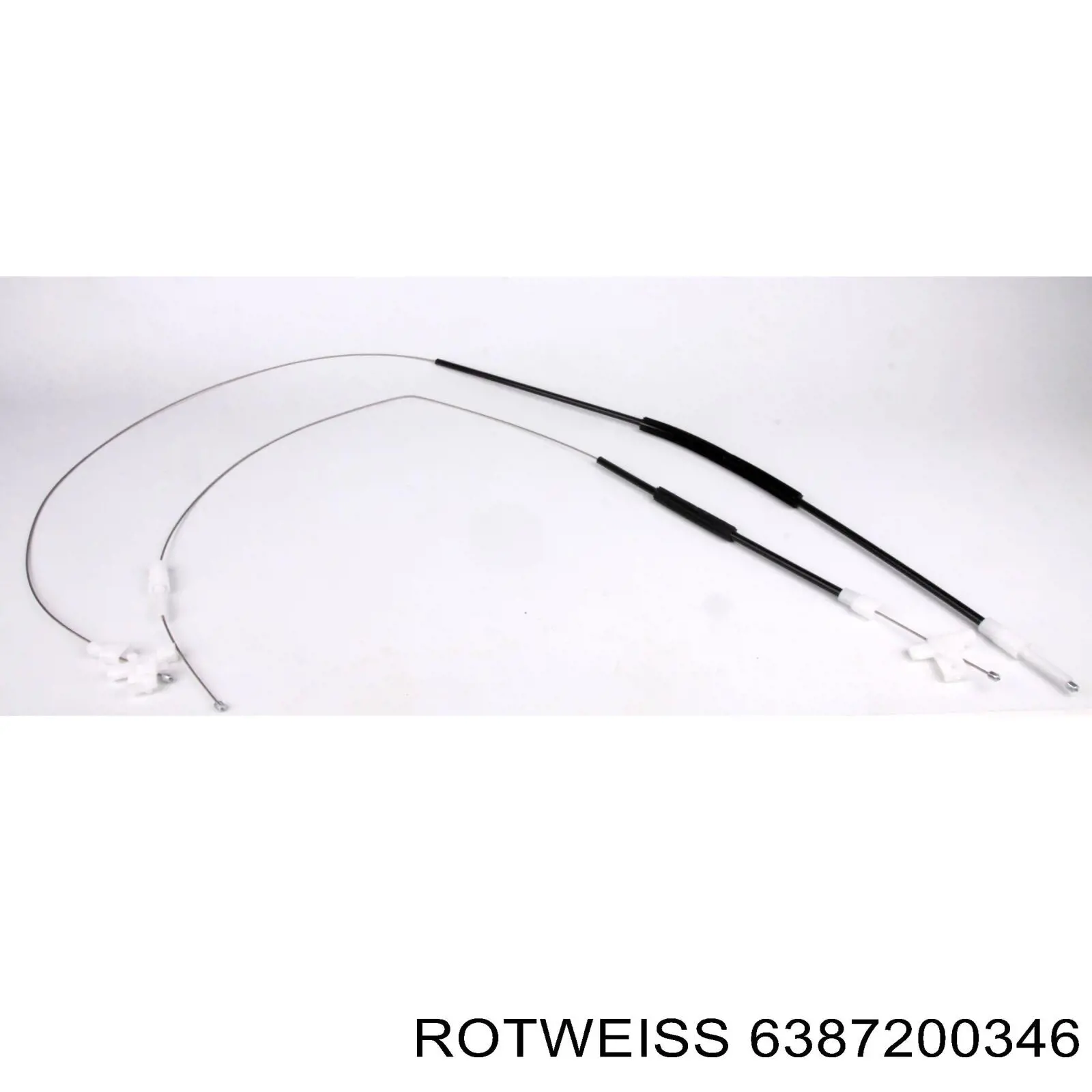 6387200346 Rotweiss ремкомплект механізму склопідіймача передніх дверей