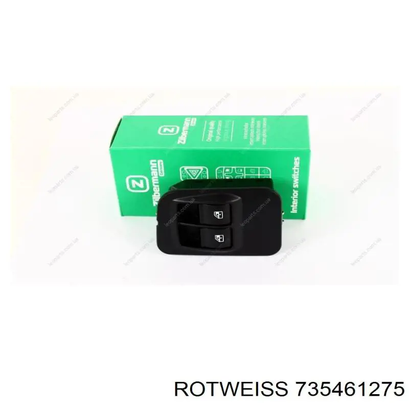 735461275 Rotweiss кнопковий блок керування склопідіймачами передній лівий