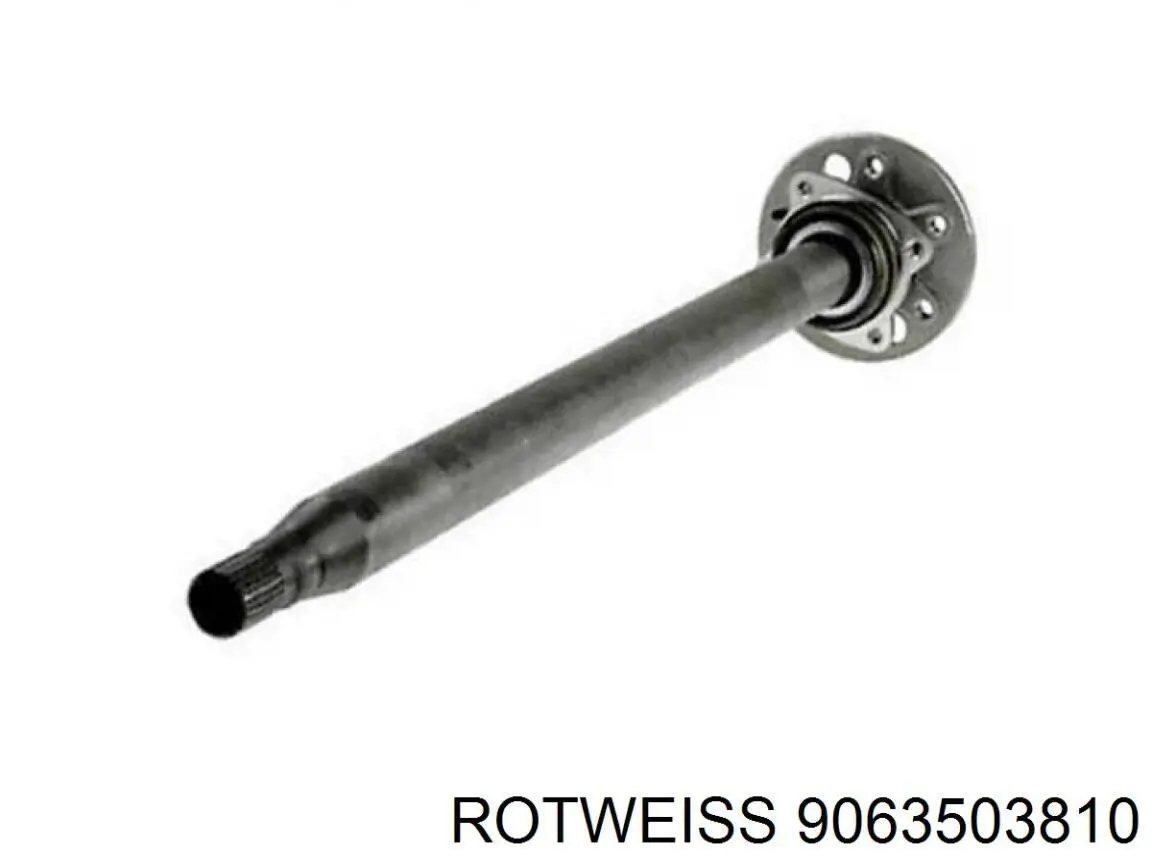 Піввісь задня, права 9063503810 Rotweiss