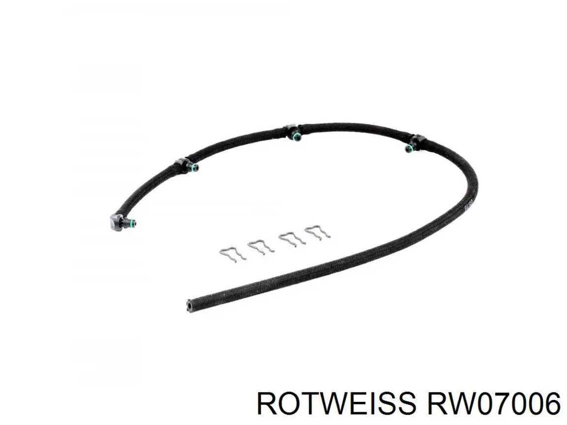 RW07006 Rotweiss Трубка паливна, зворотня від форсунок