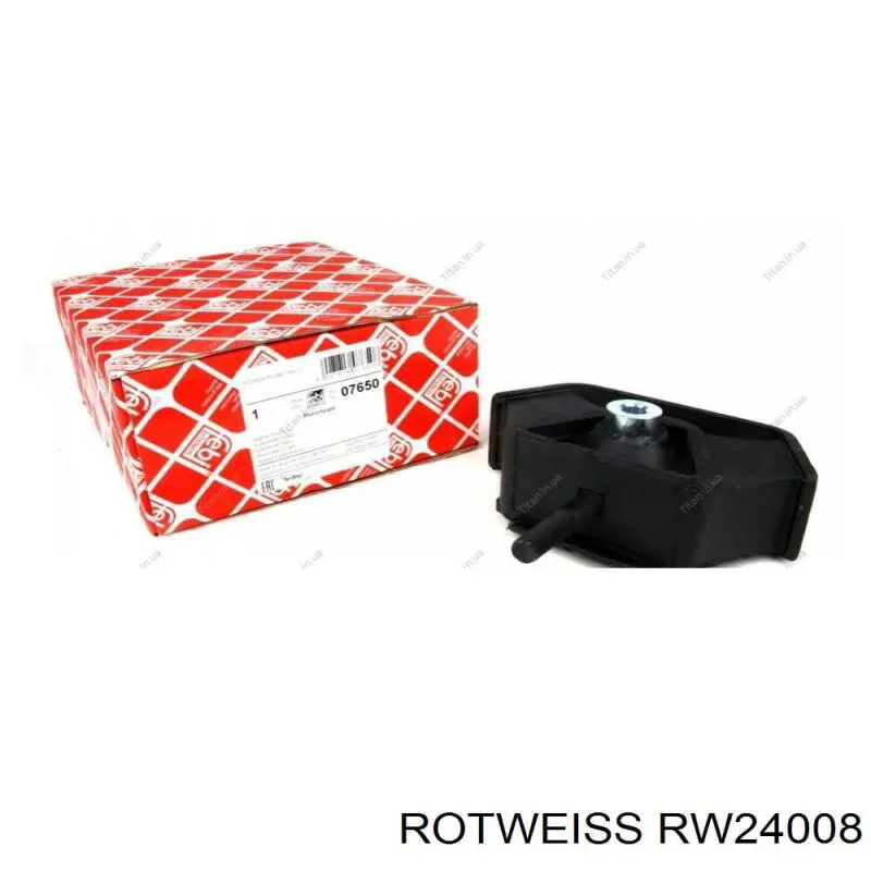 Подушка (опора) двигуна, ліва A6012400617 Mercedes